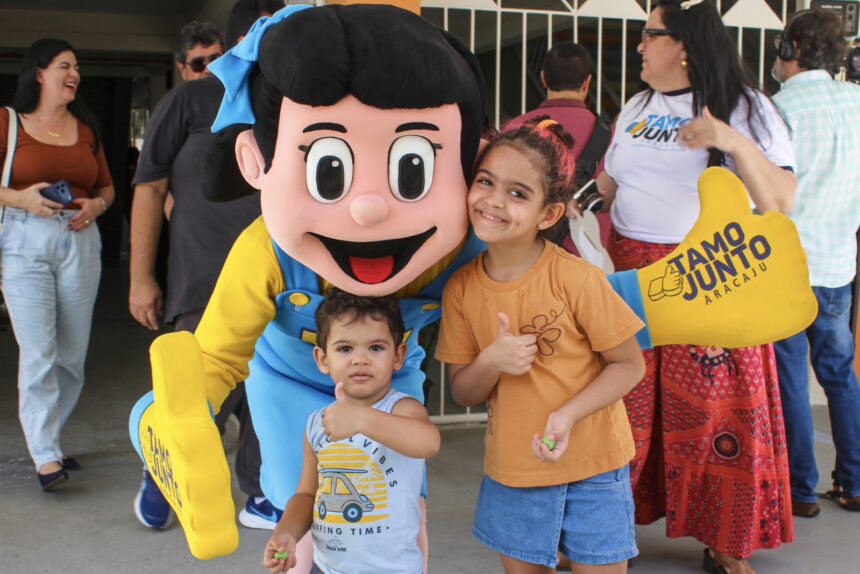 Tamo Junto Aracaju leva educação alimentar e emocional a crianças