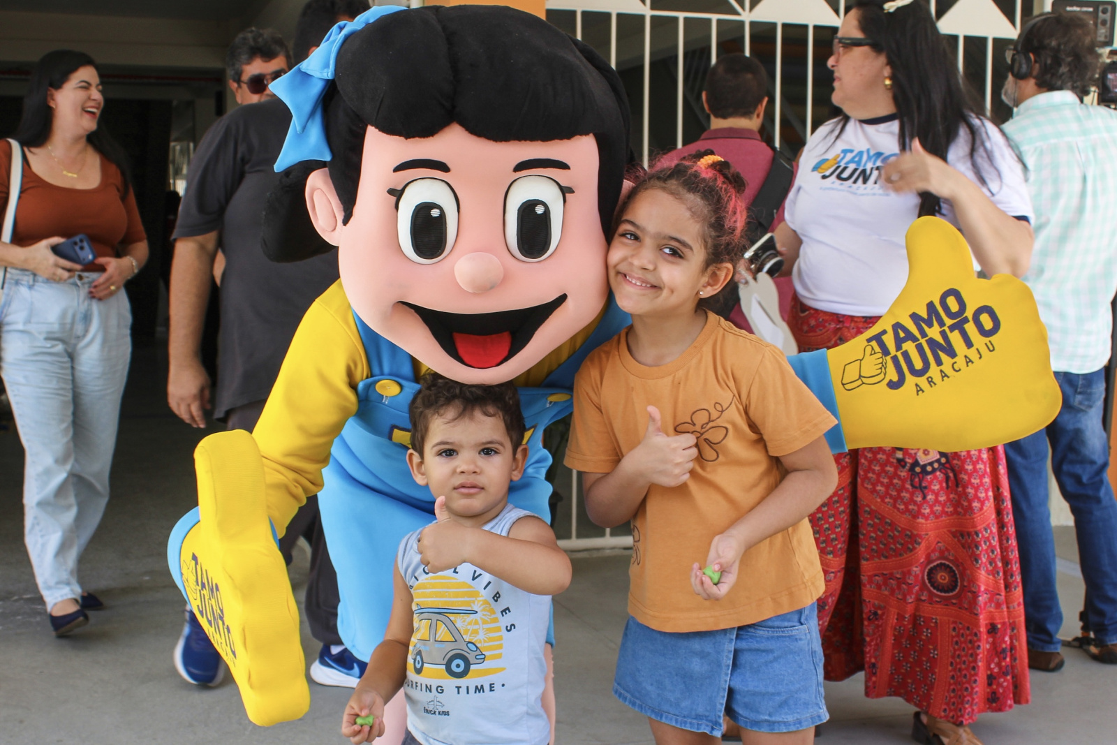 Tamo Junto Aracaju leva educação alimentar e emocional a crianças