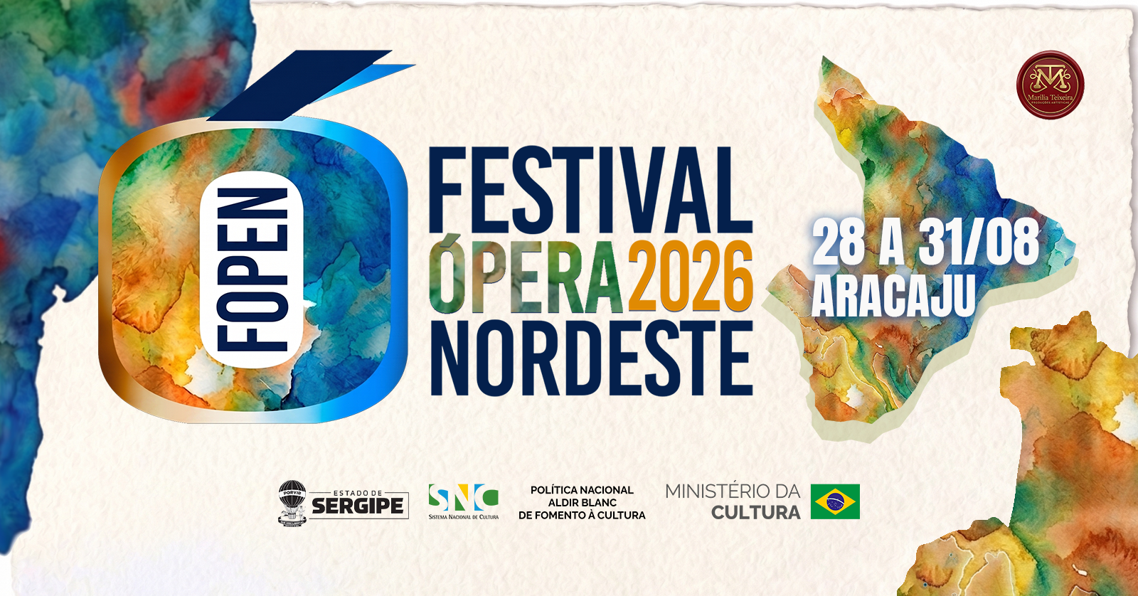 Teatro Tobias Barreto recebe quatro noites de ópera em Aracaju