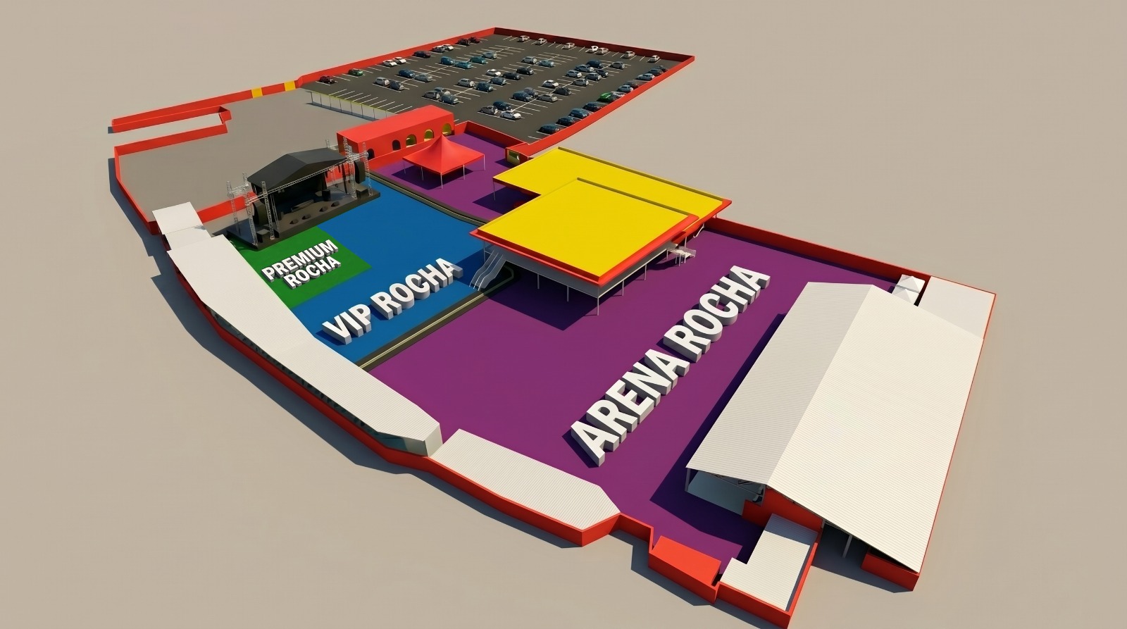 Vaquejada Parque Zezé Rocha 2026 promete agitar Lagarto com grandes shows e competições 3 Mapa dos setores