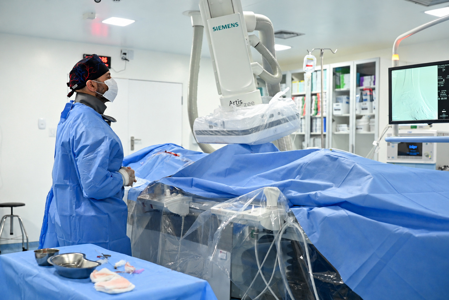 Itabaiana teve a primeira ressonância do interior, afirma Cláudio 2 Sala do Centro de Hemodinâmica do Hospital de Urgências de Sergipe