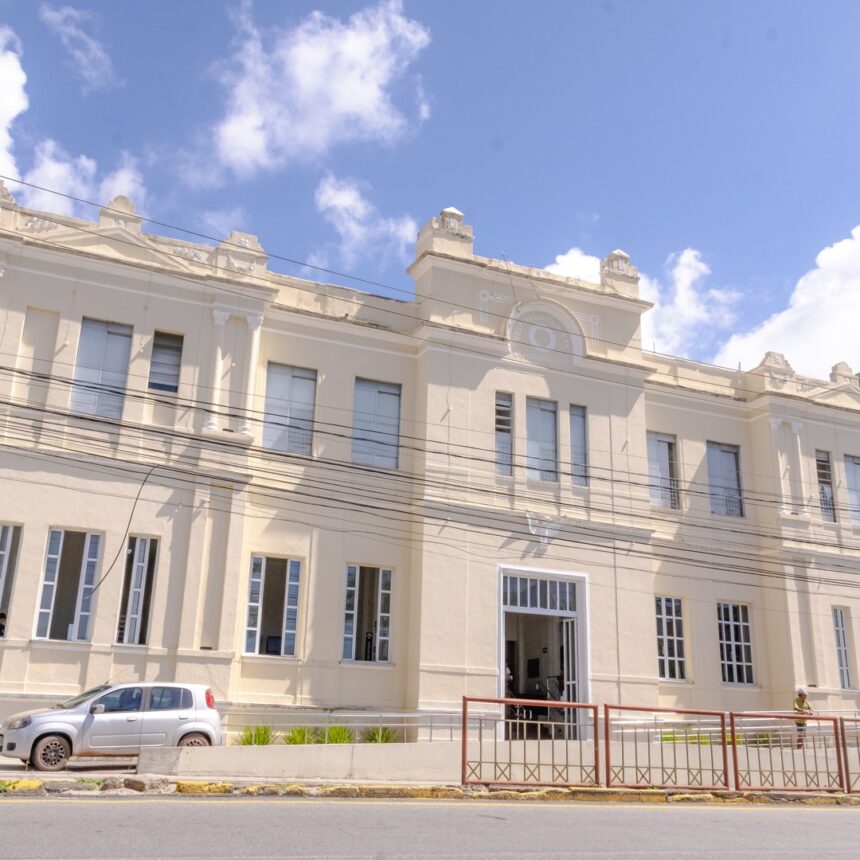 Fachada do Hospital de Cirurgia, em Aracaju, que completa 100 anos