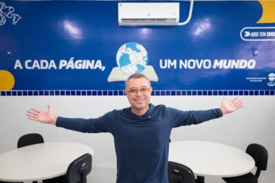 Governador Fábio Mitidieri em ação da Educação em Sergipe