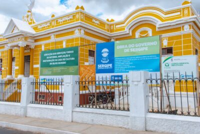 Creche-escola Maria Francisca de Jesus, a Maria Chiquinha, construída pelo programa Ameei em Lagarto