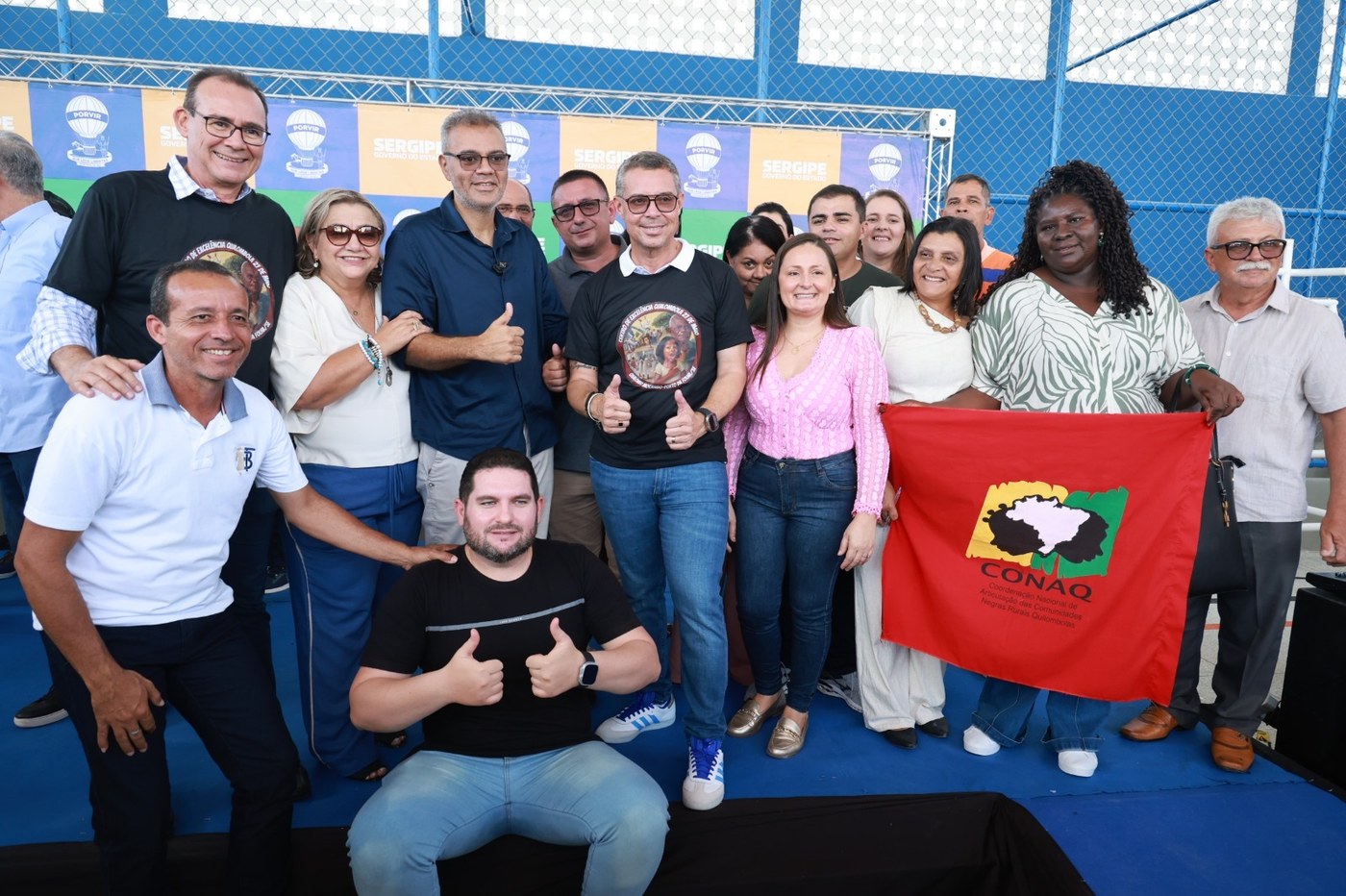 O que Fábio Mitidieri fez pelos professores da rede estadual de Sergipe 5 Equipe escolar reunida durante evento da Educação em Sergipe