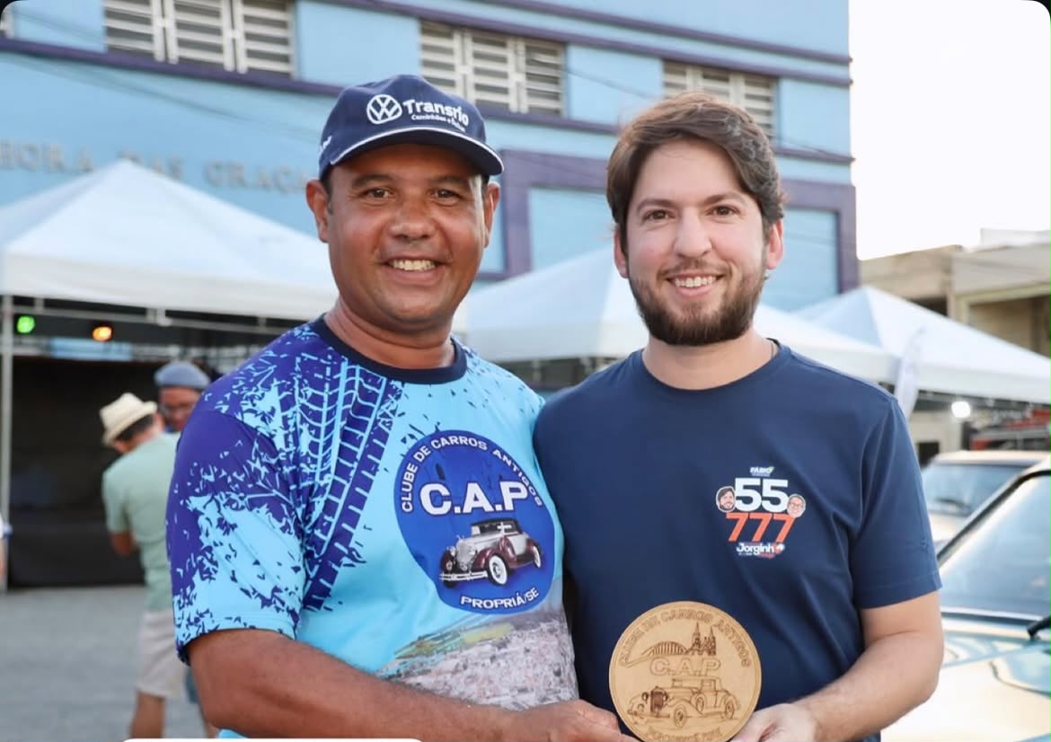 Em São Francisco, Jorginho Araujo vê obras do Acelera Sergipe no povoado Piçarreira 3 5º Encontro de Veículos Antigos e Relíquias, em Propriá