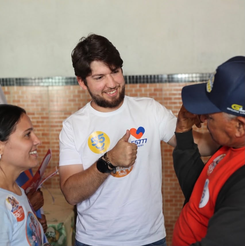 Jorginho Araújo diz que cada abraço aumenta a responsabilidade 2 Jorginho Araújo em agenda pelo interior de Sergipe