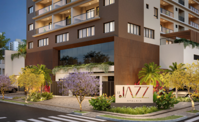 Perspectiva do Le Jazz Atalaia, novo empreendimento residencial em Aracaju