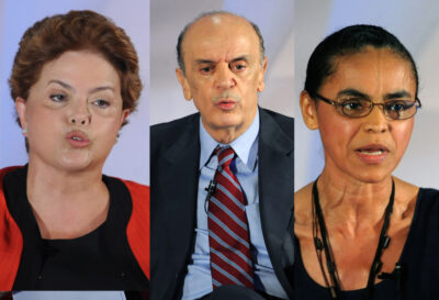 Presidenciáveis dividem agenda entre atos, entrevistas e panfletagem