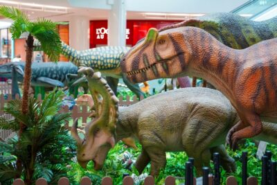 RioMar Aracaju recebe exposição gratuita com dinossauros em tamanho real