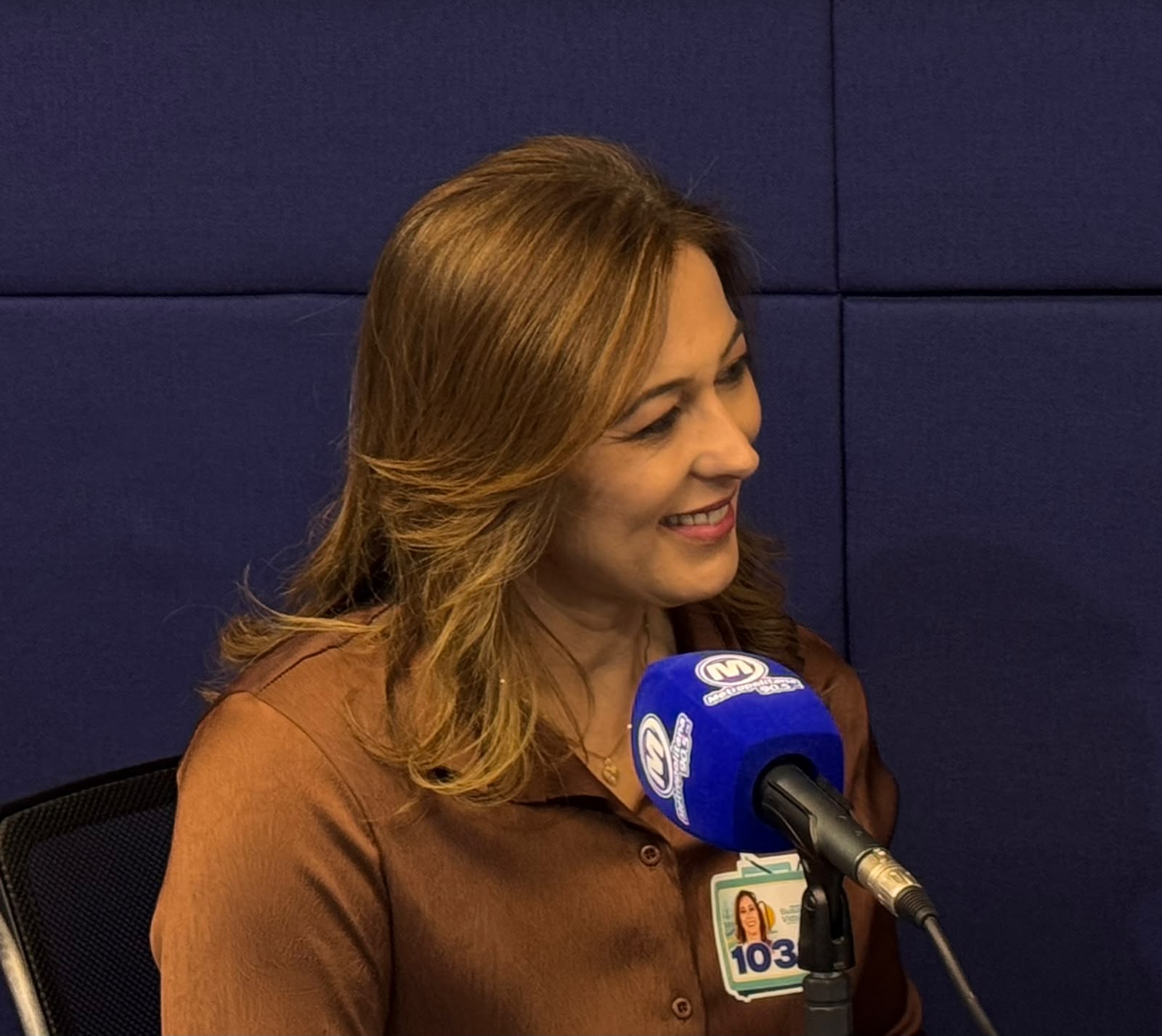 Susane Vidal durante agenda de campanha em Sergipe