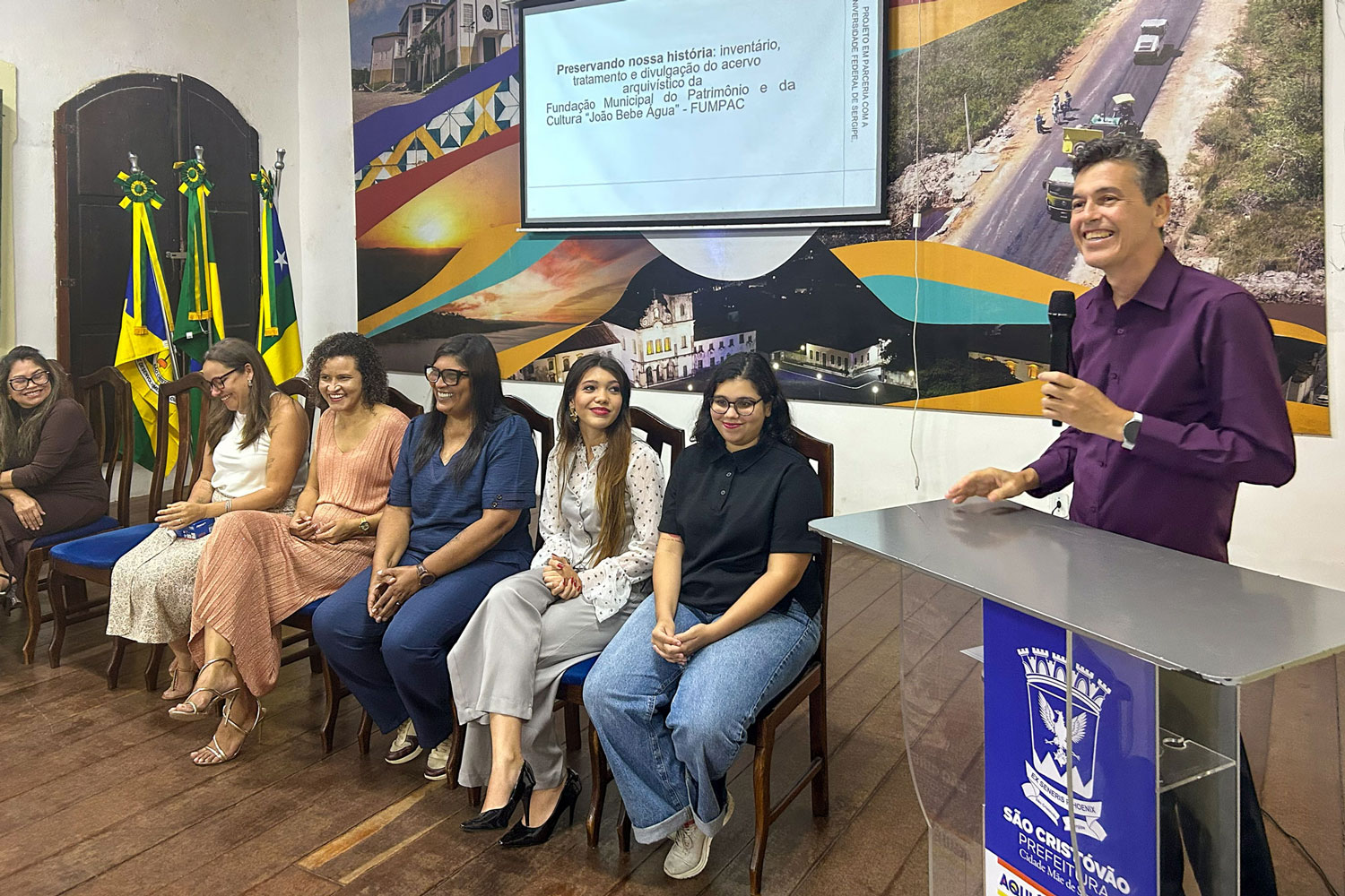 Parceria voluntária da UFS salva acervo histórico de São Cristóvão 2 Documentos históricos digitalizados por estudantes e professores da UFS