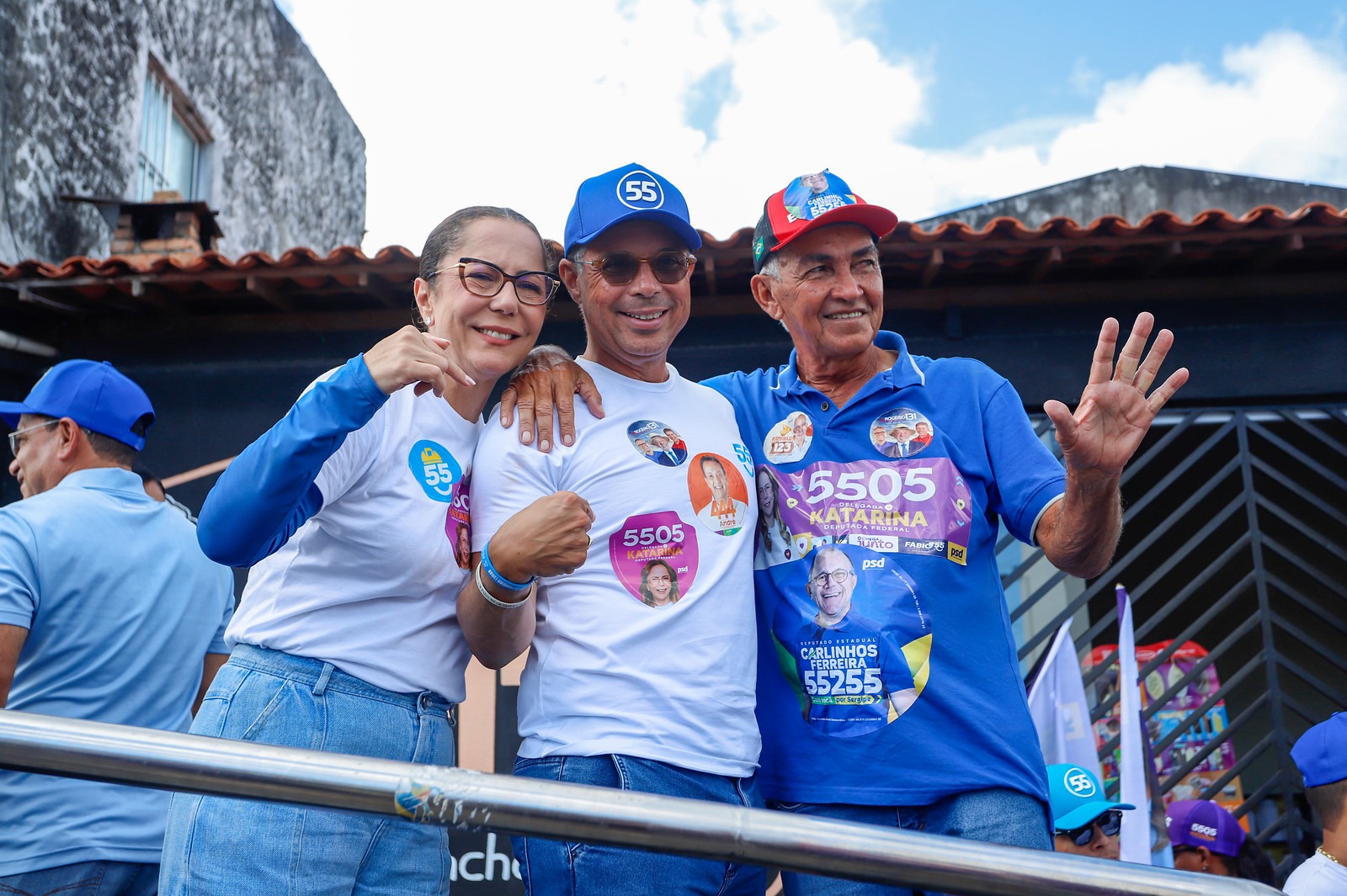 Apuração parcial em Sergipe tem Fábio Mitidieri na liderança 2 O governador durante a campanha pela reeleição