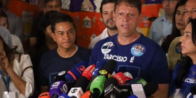 Tarcísio vence Haddad no 1º turno com 62,8% dos votos em SP